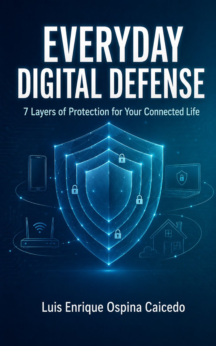 finanzasrisk's tweet photo. "No one's going to hack me, I'm nobody important. *  That's exactly the belief cybercriminals count on. You don't need to be a millionaire to be a target. You need an email, a phone, and a home network. So everyone. Everyday Digital Defense Amazon y apple Books https://t.co/A0XLNX1QiB