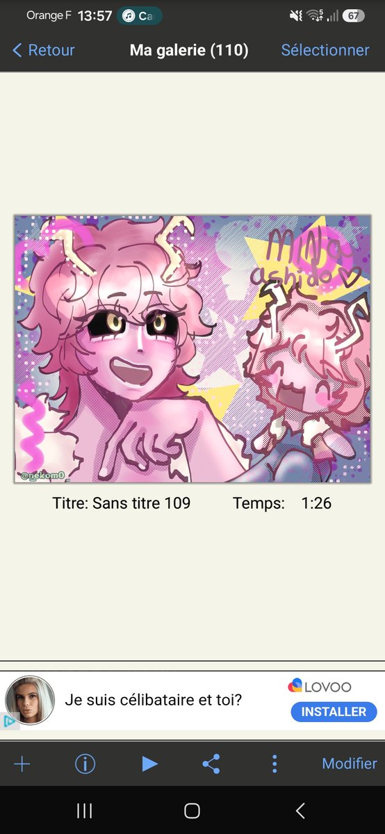 _Nekom0_'s tweet photo. Drew mina ashido since it's her birthday!! Pretty happy with the drawing for once ^^ #mha #mhafanart #minaashido https://t.co/TjFI9YBDIZ