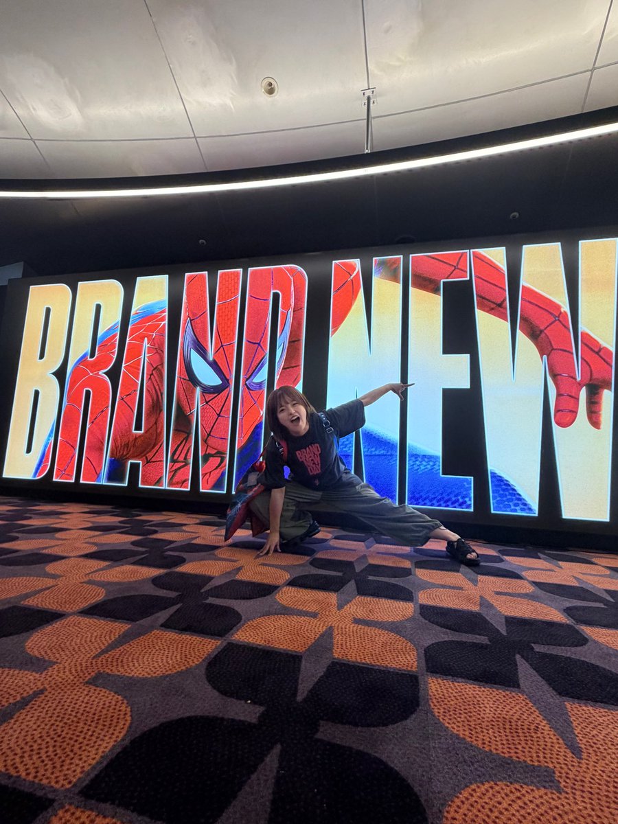 imy_miiii's tweet photo. スパイダーマン:ブランドニューデイ観てきました！！！！！！！！！！！！！！！！！！！！！！！！！！
みなさん、ただただ世界一！！！
宇宙で1番最高の映画です！！！！！

#スパイダーマン https://t.co/4rt5eQUatr