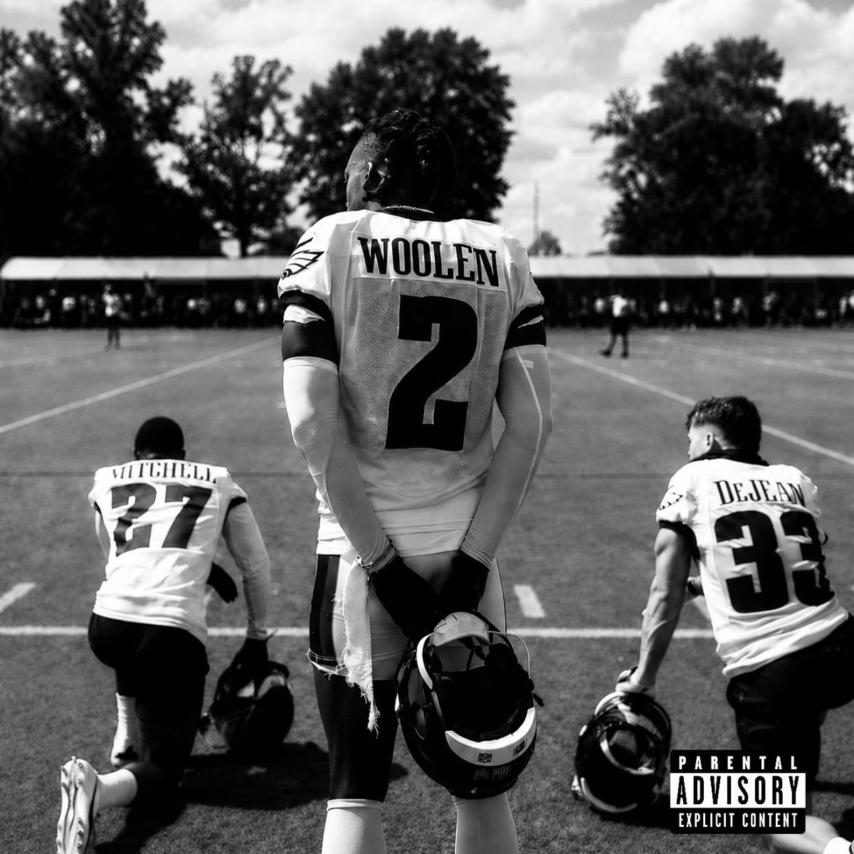 tomstakes's tweet photo. Eagles CB trio dropping an album in 2026…

What’s it called? 🦅 https://t.co/V9OfJVNrOS