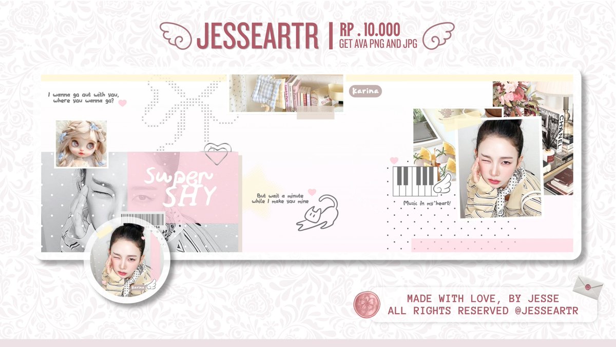 jesseartr's tweet photo. ⊹⠀[⠀new post⠀] ^. .^₎⟆ ˙⋆✮

ready⠀stock⠀layout⠀karina
ningning⠀price⠀ on⠀picture
get⠀⠀ava⠀⠀♡⠀⠀png ⠀&amp; jpg

~ free retext! #zonauang https://t.co/O35CiGLzbE