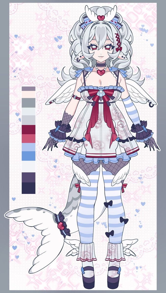 CoconutPalmsMLP's tweet photo. Angel Seal design available for sale!

Comes with main PNG, Chibi Live2D Rigged Model Ready to Use, and Stream Overlays! (Chatting, Gaming, Starting Soon, Be Right Back, and Ending Soon screens)

Asking for $175, payment through Ko-Fi https://t.co/sdajL7FiDy