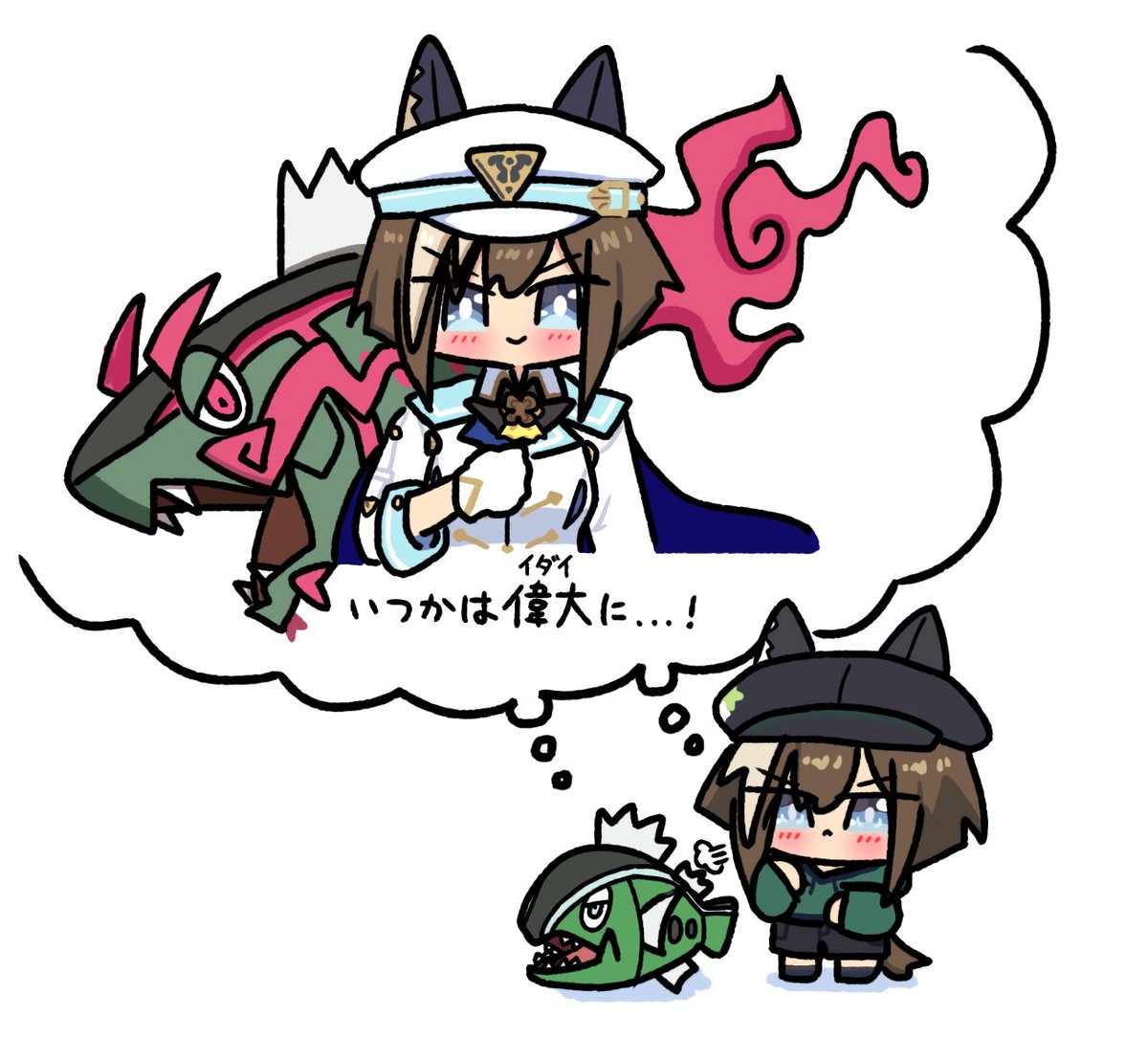 EHUDA3000's tweet photo. 偉大なウマ娘に！ https://t.co/Jp0hjwsZPm
