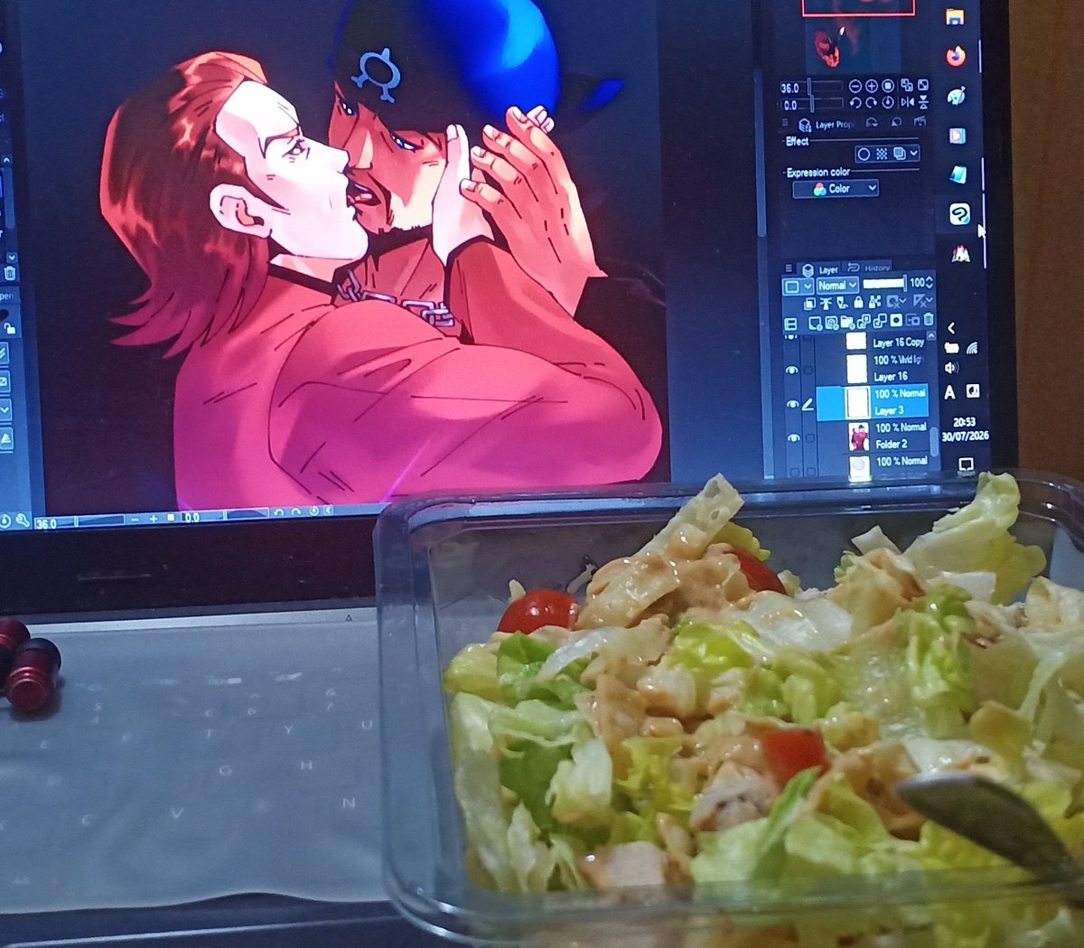 Kamonabe_Pasta's tweet photo. eat your salad 🥗🥗🥗 https://t.co/f7XJwH5sEu