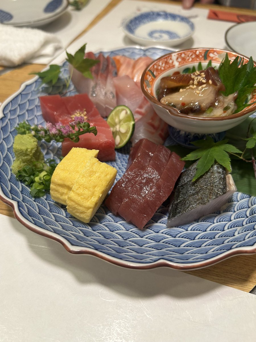 0212_start's tweet photo. 荒木町のお店！！

これ以外にもいっぱい頼んだけどマジで全部美味かったです✨

ご馳走様でした🙏 https://t.co/F9EKRTlbSD
