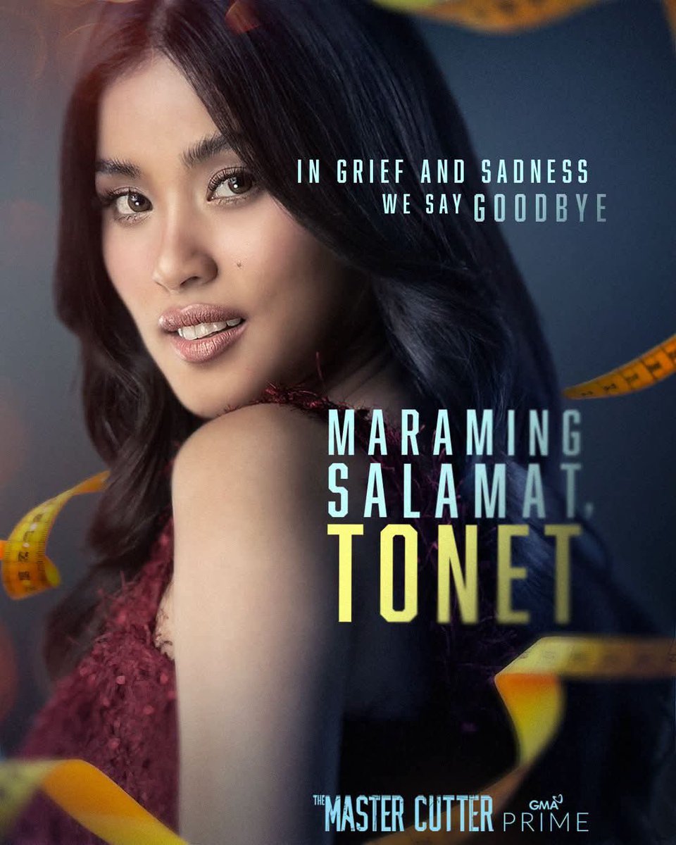 Mynameisrain29's tweet photo. SHUVEE's FIRST PRIMETIME SERIES IN A MAJOR ROLE AFTER PBB COLLAB!! 👑 

SHUVEE truly gives justice to Tonet's character, we cant deny the fact that Tonet has become one of the most well-loved and talked-about characters nowadays. The way the role is portrayed makes the character even more captivating and relatable, which is why many people have grown to love and support Tonet.

Good bye, Netchai! 🥺 #TheMasterCutter
