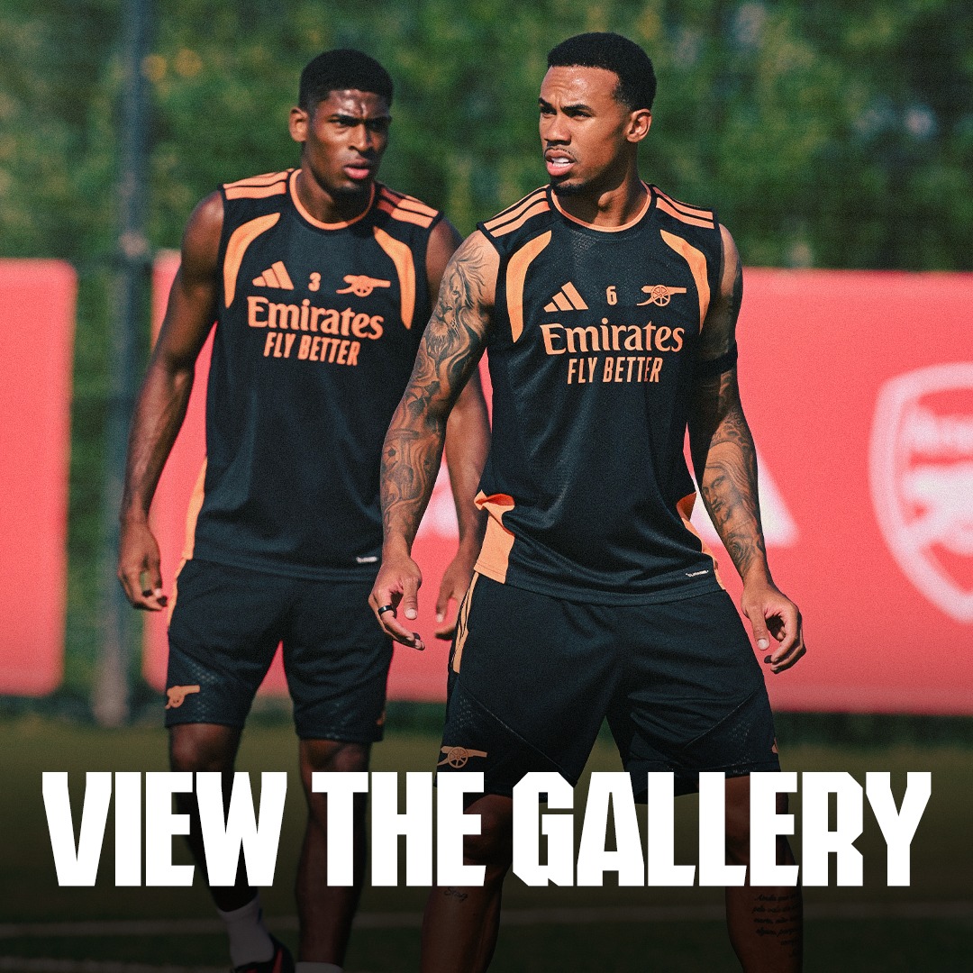 Arsenal's tweet photo. Raising the levels 📈

All the best images from today's session in Girona 👇