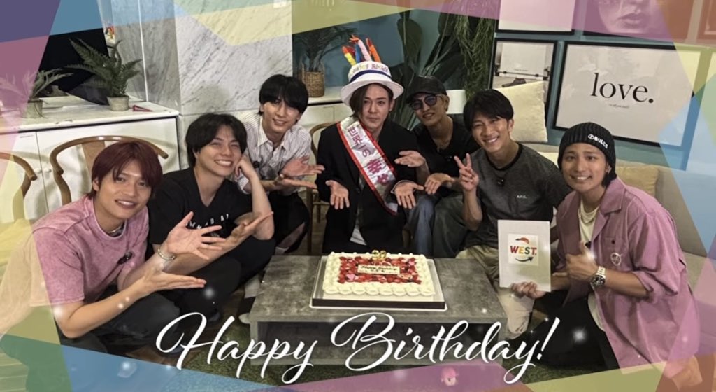 nonnon07301996's tweet photo. 舞台初日&amp;千穐楽で着てたジャケットまさかのメンバーからのプレゼントで大号泣😭😭😭😭😭😭😭😭😭😭😭😭😭😭😭😭😭
どんな理由があるのかなと思ってたけどだいすきなメンバーに頂いた〝特別な一着〟だったの😭💖😭💖😭💖😭💖😭💖😭💖😭💖😭💖😭💖😭💖😭💖😭💖😭💖😭💖😭💖😭💖😭💖😭

#WESTꓸ #小瀧望 https://t.co/5oHetr61Ib