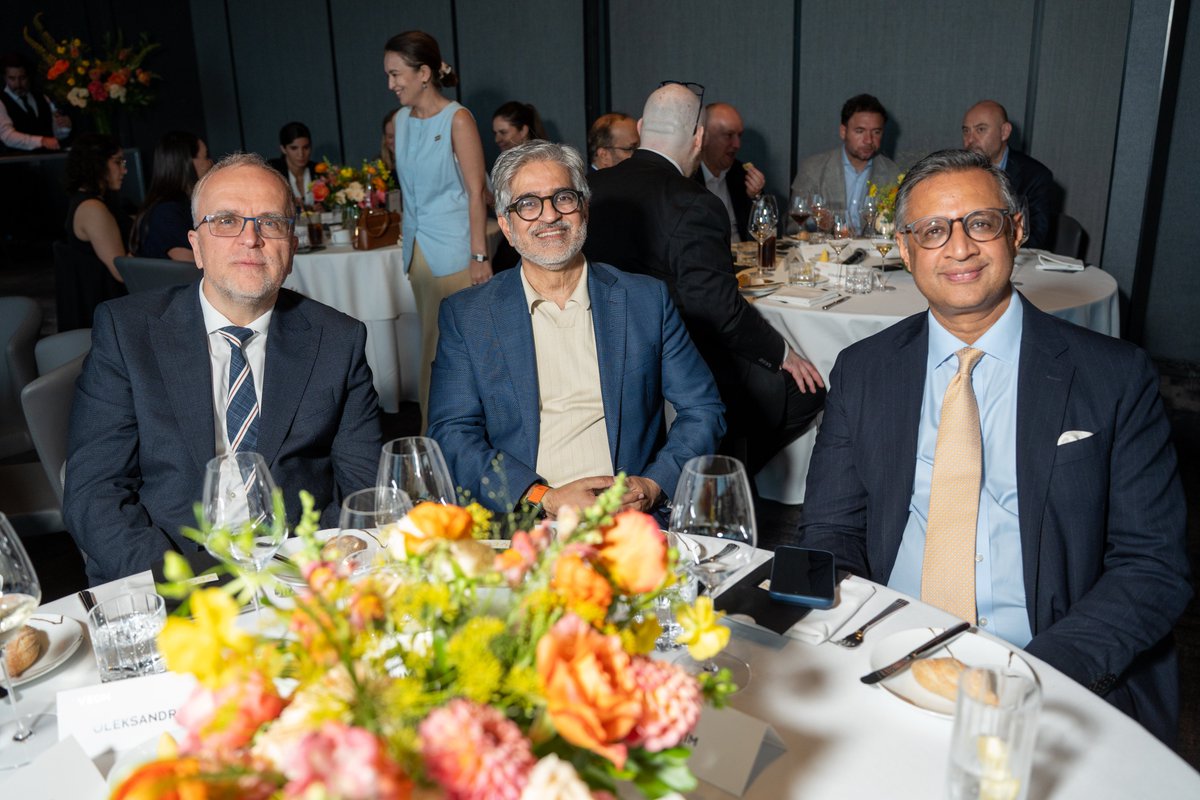 VEONGroup's tweet photo. Ahead of our 2Q26 results, colleagues from across VEON gathered in New York for an evening of discussion on the trends, opportunities and innovations shaping our business.

The highlight of the evening was a fireside chat moderated by VEON Group CEO @Kaan_Terzioglu, featuring Vladyslav Rashkovan, Alternate Executive Director at the IMF, and Phil Mackintosh, Chief Economist and Senior Vice President at Nasdaq. The discussion explored the opportunities across VEON's markets, the evolving global economic landscape and the role of technology and digital innovation in driving sustainable growth and value creation.

The evening was an opportunity to bring teams together from across the Group, celebrate progress in the first half of the year and map our next phase of growth as a digital operator serving millions of customers across six dynamic markets.