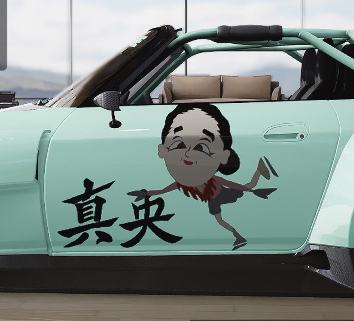 720datsun's tweet photo. S2000と言えば魔王号！と言う事で作りました、マオー号！ https://t.co/m720VHfIrg