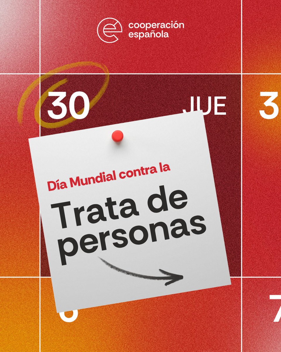 CooperacionESP's tweet photo. La trata de personas es una grave violación de los #DerechosHumanos que afecta a millones de personas en todo el mundo, especialmente a mujeres, niñas y niños.

Defender la dignidad humana es una responsabilidad compartida. 🤝 https://t.co/Ki9PA86kpx