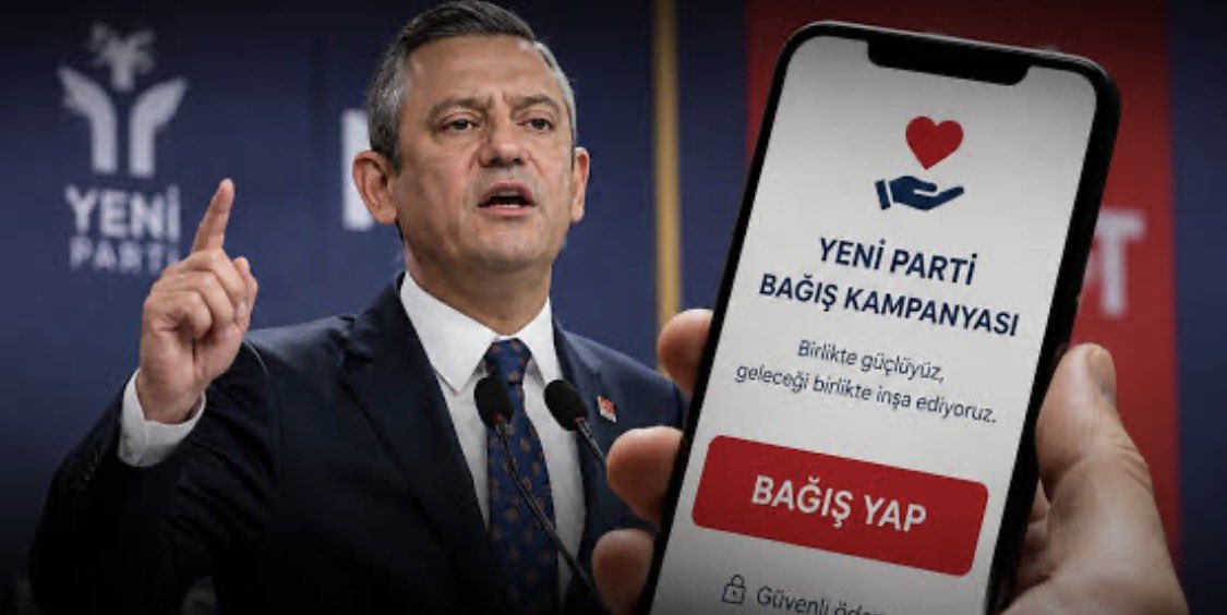 haberaktifcom's tweet photo. YENİ Parti Genel Sekreteri Yunus Emre:

“Bağış kampanyamız çok güçlü başladı. Katılımın yüz binleri aşmasını bekliyoruz.” https://t.co/QA9KYqLQ8Z