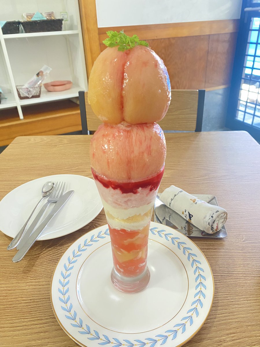 ShUnKarage's tweet photo. おいちかった🍑🍑 https://t.co/OHpbconxu5