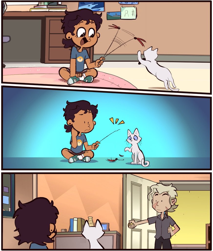 MoringmarkMark's tweet photo. Playing With Ghost #theowlhouse #toh https://t.co/xD2BJ2xkB9