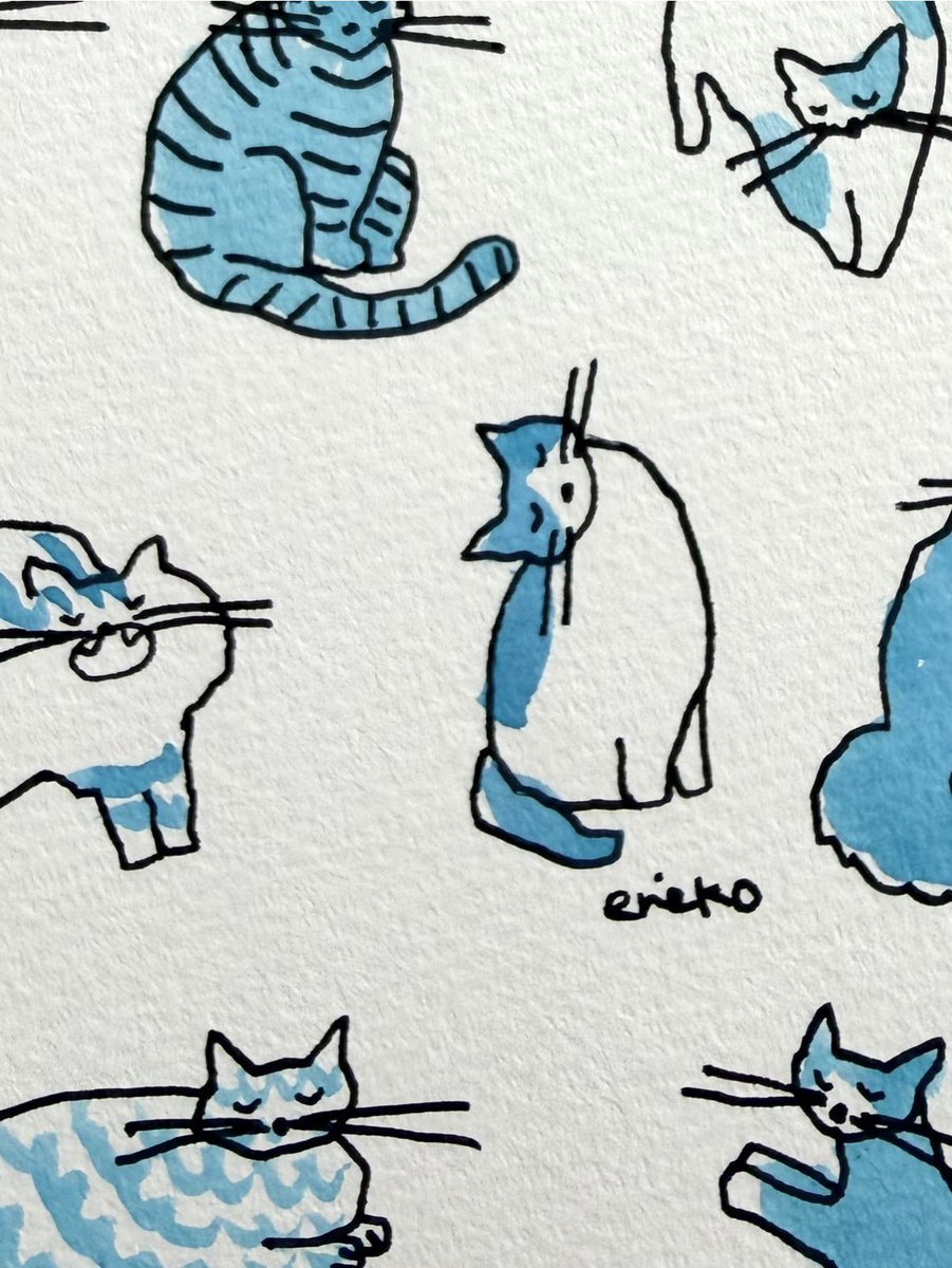 eneko_32's tweet photo. ねこのトートバッグ、シルクスクリーンで作ろうか思案中。一色で新しい色のインク欲しくなるなー。
メモ、クリアファイルもいいな。明日考えまくって形にするぞ〜

#イラスト #イラストレーター
#illustration #art https://t.co/1s0BbujbiK