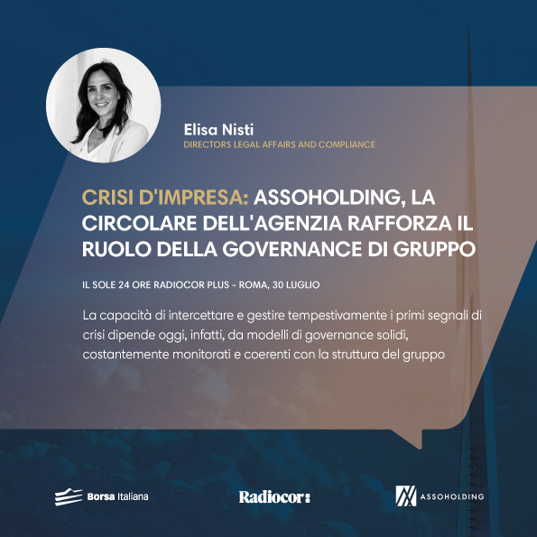 assoholding's tweet photo. 🔴 Codice Crisi d'impresa: la nota Assoholding sulla circolare Agenzia delle Entrate

Leggi la nota completa 👇
https://t.co/GBtmhCats3

#impresa #circolare #agenziadellentrate #codicecrisiimpresa #radiocor https://t.co/h06KhNNXQK