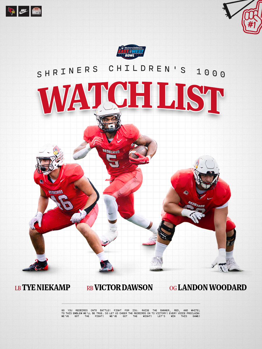 RedbirdFB's tweet photo. 3️⃣ Redbirds on the Shrine Bowl 1000 Watchlist 🤩 https://t.co/J4L1nxJYNS