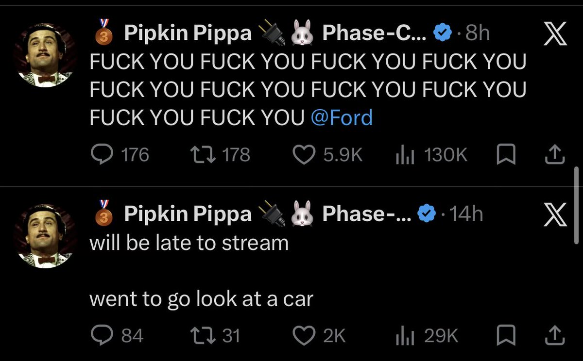 delta_right's tweet photo. @pipkinpippa @Ford Guess didn’t go well https://t.co/xCxmUUJWOb