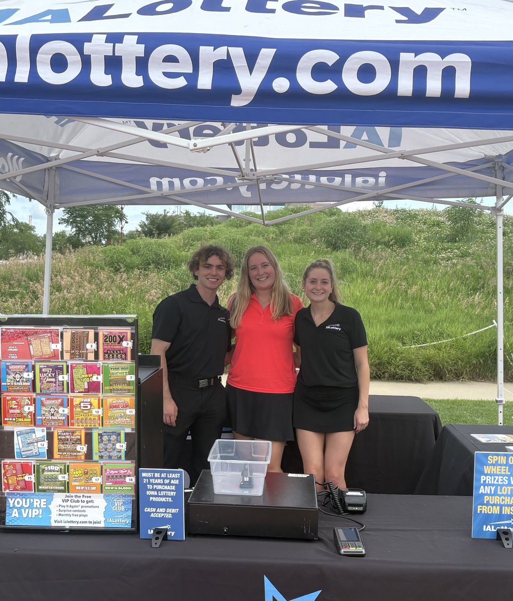 ialottery's tweet photo. It's National Intern Day! JJ, Emma and Gabby have been hard at work this summer, and we're so thankful for them! 

See where they'll be next: https://t.co/UvTW3Tidjp https://t.co/FBaCJhPfoD