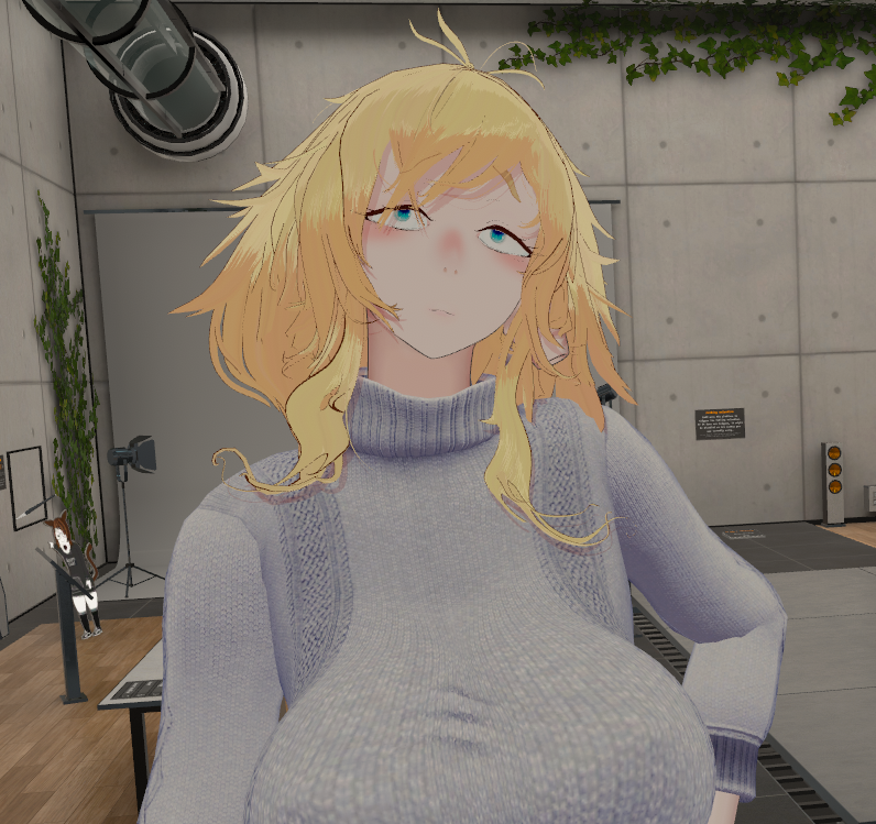 NekotoTheGoat's tweet photo. I realized I never did post my Octopus gal.  Fun to swim with.  #vrc #vrchat #booth https://t.co/i1tShgciwM