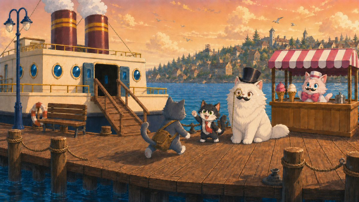 Cat Town tweet media