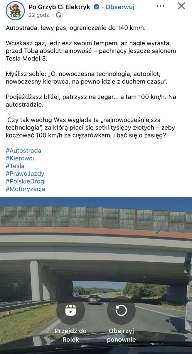 norbertcala's tweet photo. Skąd w Polakach ten kult zapierdalania autem? Jakieś dobre pomysły? https://t.co/iwsumO3VW7