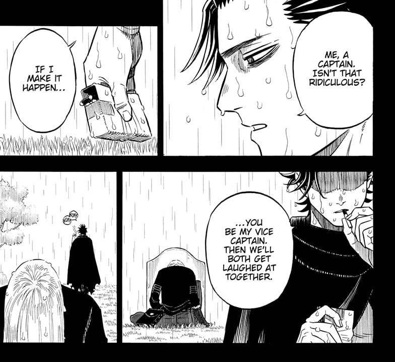 xSnxwyy's tweet photo. Yami picked up smoking because of Morgen's death, but dropped it for Charlotte ❤️

#BlackClover https://t.co/B0FRMk25k0