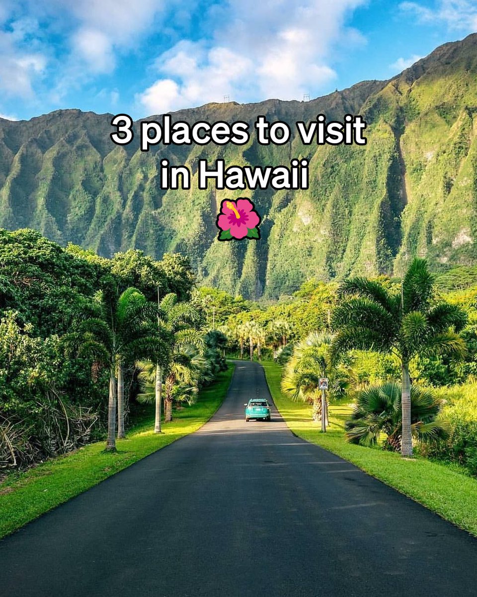 loiceyloops's tweet photo. 3 places to visit in Hawaii this weekend 🌺 https://t.co/oz20oDZpKG