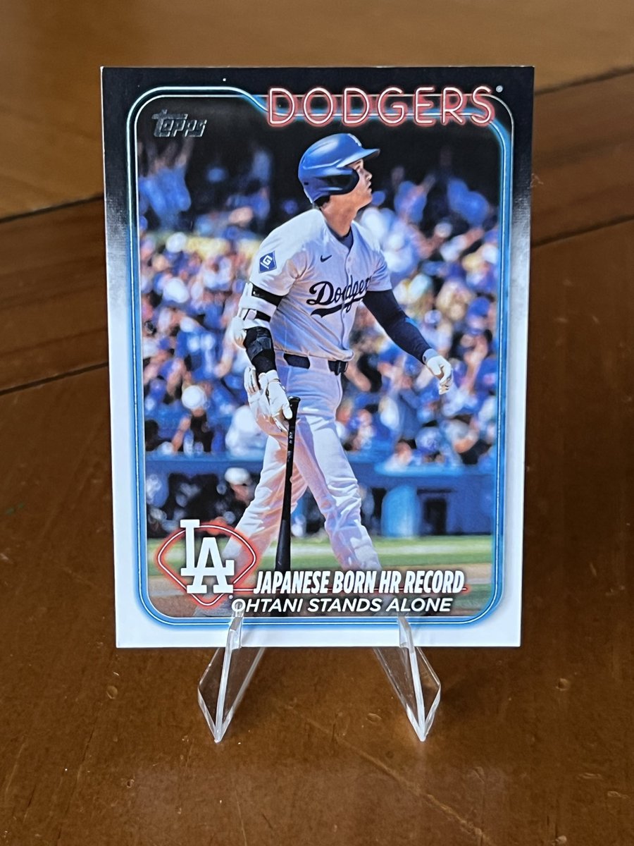 CardsByJed's tweet photo. 🚨 GIVEAWAY ALERT 🚨 

Follow AND Repost for a chance to win this Shohei Ohtani!

The winner will be announced Sunday at 8:30 PM CT. https://t.co/4kTSUmhLAC