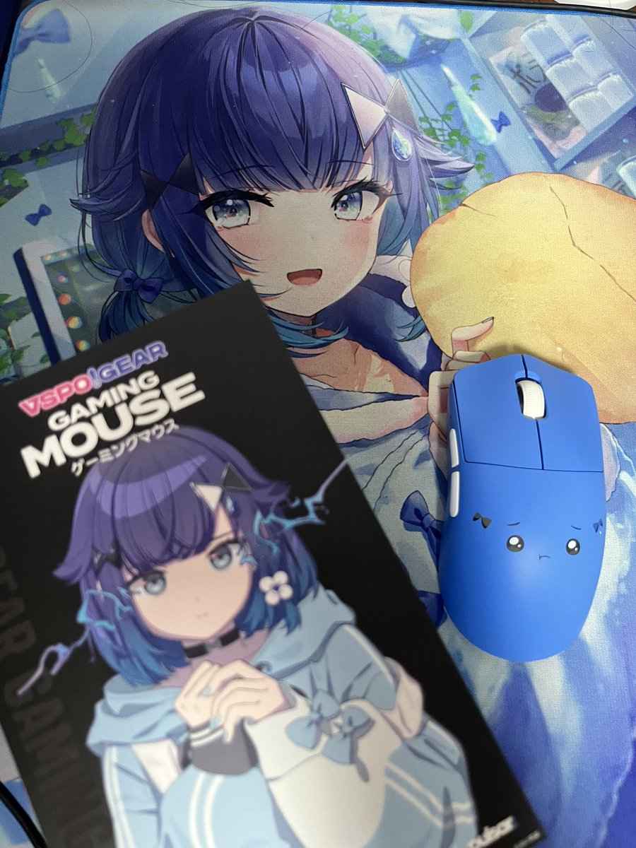 hicho_cho's tweet photo. こかげちゃんマウス届いたぞぉぉぉぉ！！
軽すぎてやばい！！！
ヴァロがんばるます https://t.co/zeHhKJZWCp
