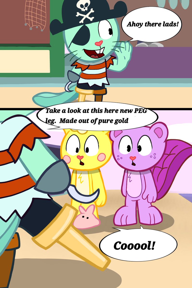 justafewvids's tweet photo. Three at Sea -part 2
#htf #happytreefriends #htfcomic #comic https://t.co/prstLPywkM