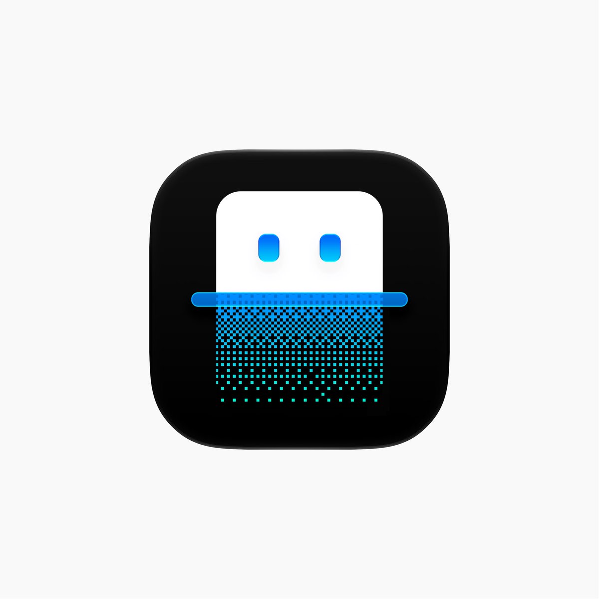 Sdymoondesign's tweet photo. Designed an icon for an AI scanner app https://t.co/sIis0TI1Om