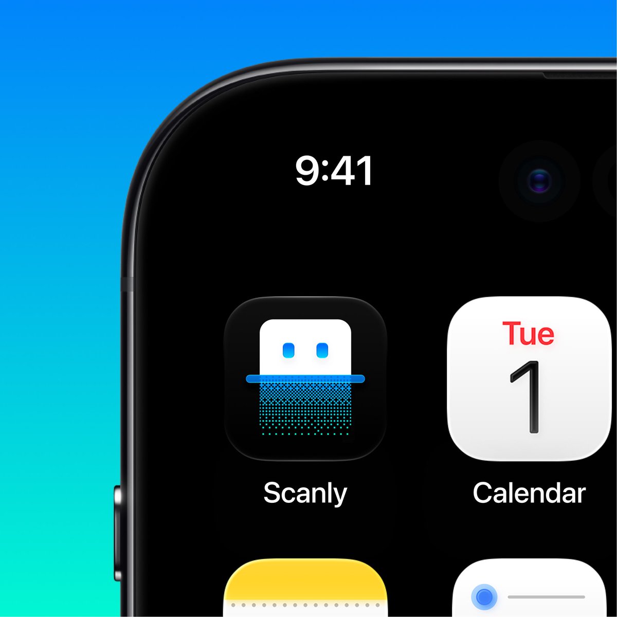 Sdymoondesign's tweet photo. Designed an icon for an AI scanner app https://t.co/sIis0TI1Om