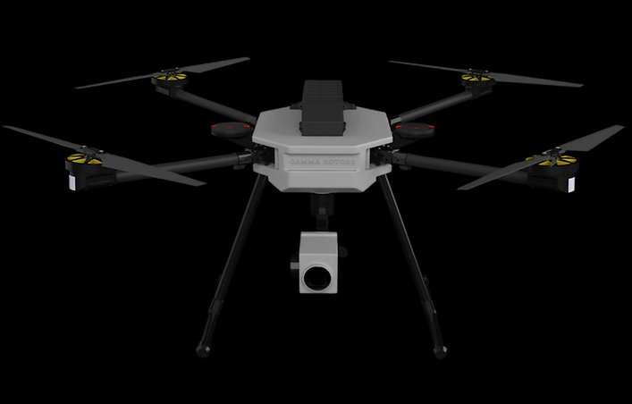 NewsIADN's tweet photo. Noida-based #GammaRotors has delivered 600+ drones to the #IndianArmy so far. https://t.co/JTUvwjdLHq