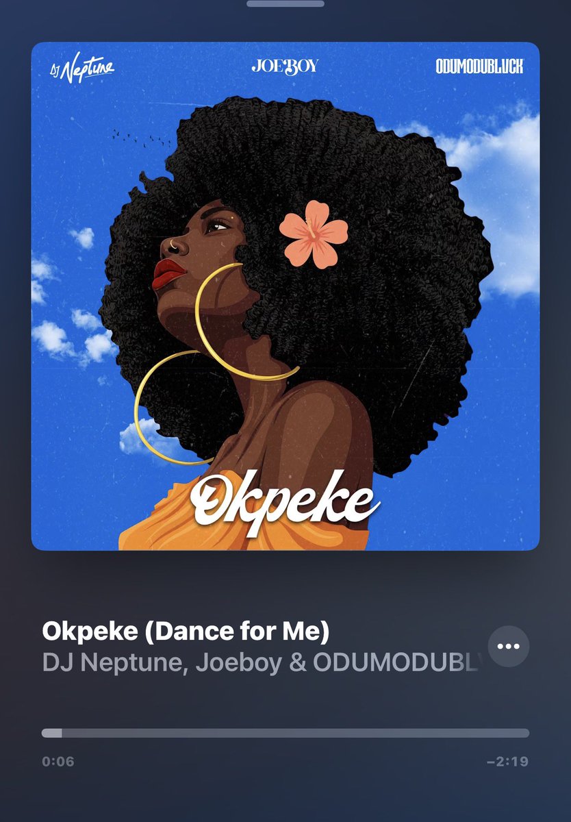 deejayneptune's tweet photo. Top Apple songs #181 yesterday, and now #163 today. Thanks for the ⚡️🙏🏻🫶
Okpeke (Dance For Me)🔥 is heading to the TOP!! Keep streaming - https://t.co/EFDxe9swQH https://t.co/zYsvoOYc2e