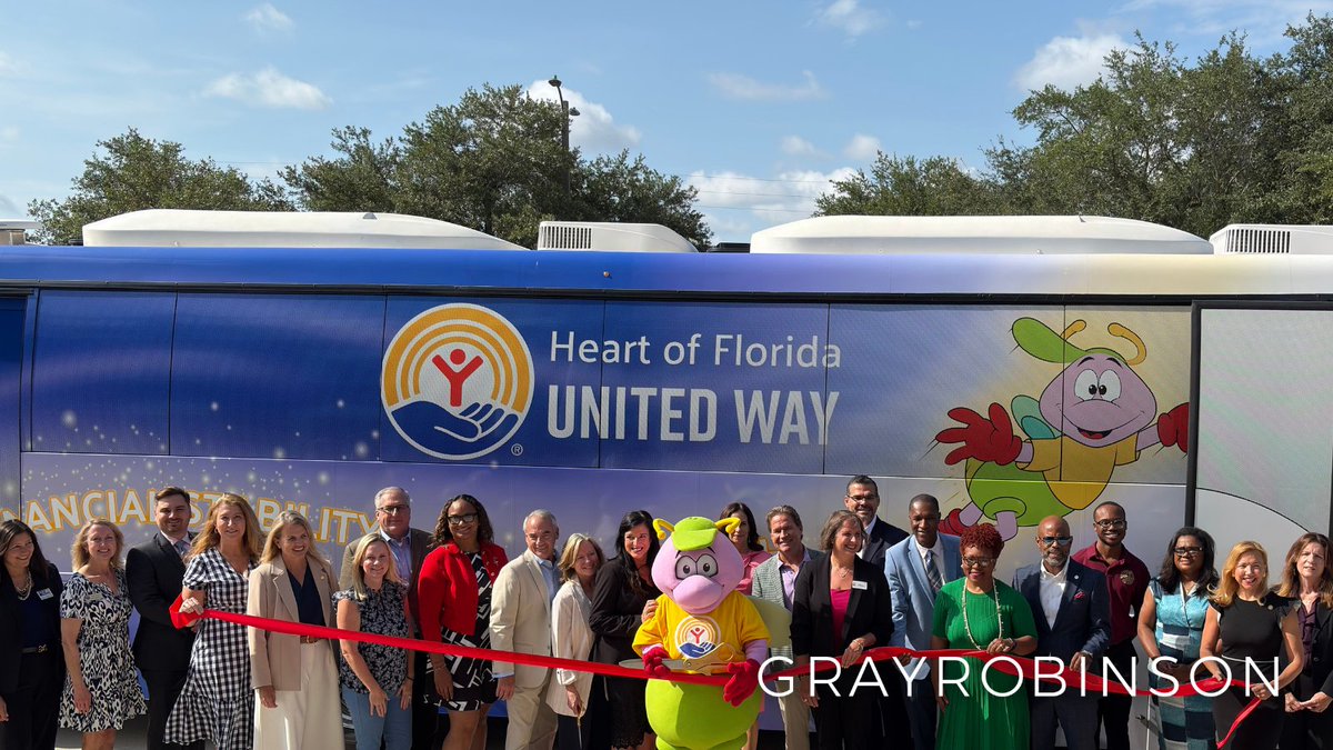 GRLobby's tweet photo. #GRAdvisor @kyleeanzuetobo was proud to attend the launch of @hfuw’s United Learning Lab, a new mobile initiative that will expand access to technology, digital literacy, workforce development, financial education, and essential community resources throughout Orange, Osceola, and Seminole counties.

Supported by the @WellsFargo Foundation, the United Learning Lab reflects the power of collaboration to remove barriers, create opportunity, and connect more Central Floridians with the tools they need to thrive. It was encouraging to see leaders from across the region come together in support of an initiative that will make a meaningful difference in communities throughout Central Florida!

#GovernmentAffairs #HFUW #CentralFlorida #GRClient