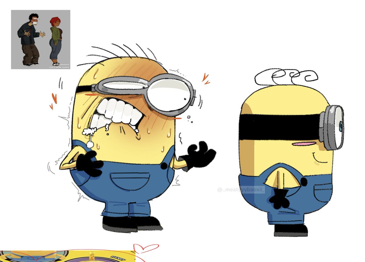 baoxiiBun69's tweet photo. Jenry jamesry jamryCONTENT im so obsessed with them it’s not even funny not is it healthy im going insane I need more of them 

#minions #minionsandmonsters https://t.co/Y3VV0WLSgD