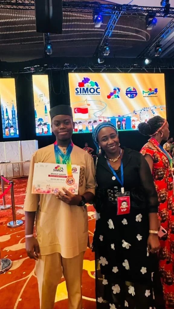 NigeriaStories's tweet photo. Wow 🤩 👏👏👏

Nigerian students Agu Chukwuka and Okpere-Udo Hallel win gold, other medals at 2026 Singapore math olympiad https://t.co/t4t9YLbCas