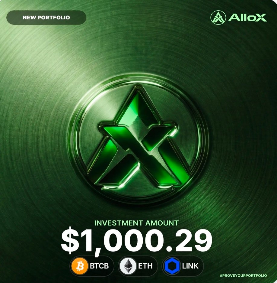 AbdulRe61575006's tweet photo. Just proved my portfolio on @alloxdotai 🚀

#ProveYourPortfolio #AlloX https://t.co/OvnQZ4vBOO