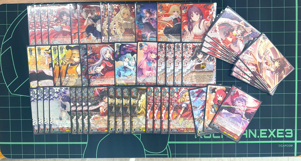 WS】東方Project優勝デッキレシピ(TCGショップ ”ディスク”)【ヴァイス