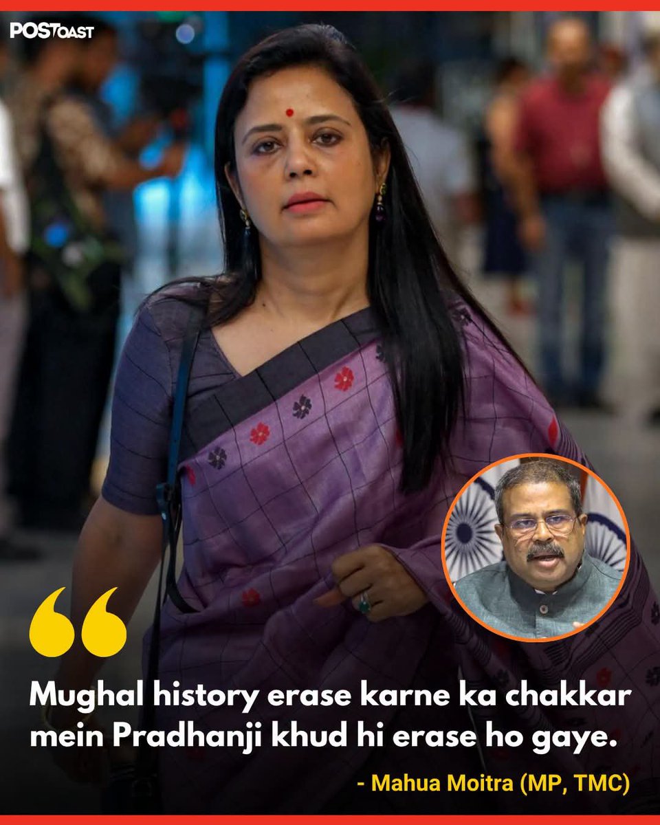 Gabbar0099's tweet photo. She nailed it 😅 

Mahua Moitra 🔥 https://t.co/pm379qL5FP