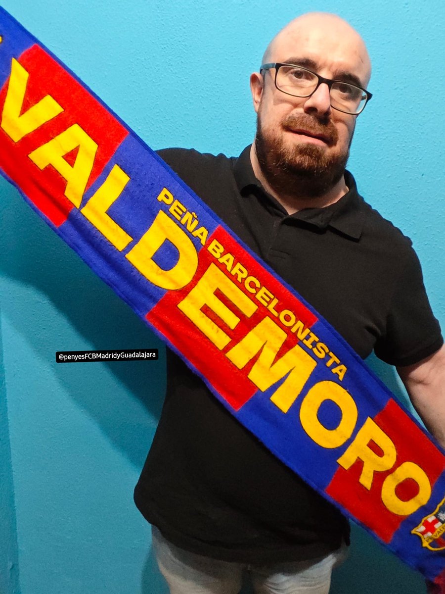 PenyesFCBMadrid's tweet photo. Ya estamos por aquí, representar a peñas y peñistas del @FCBarcelona en Madrid y Guadalajara, aquí nuestro nuevo presidente para un nuevo impulso a la Agrupación Territorial

VISÇA EL BARÇA, VISÇA LAS PEÑAS 💙❤️ https://t.co/kPCd6y4Eit