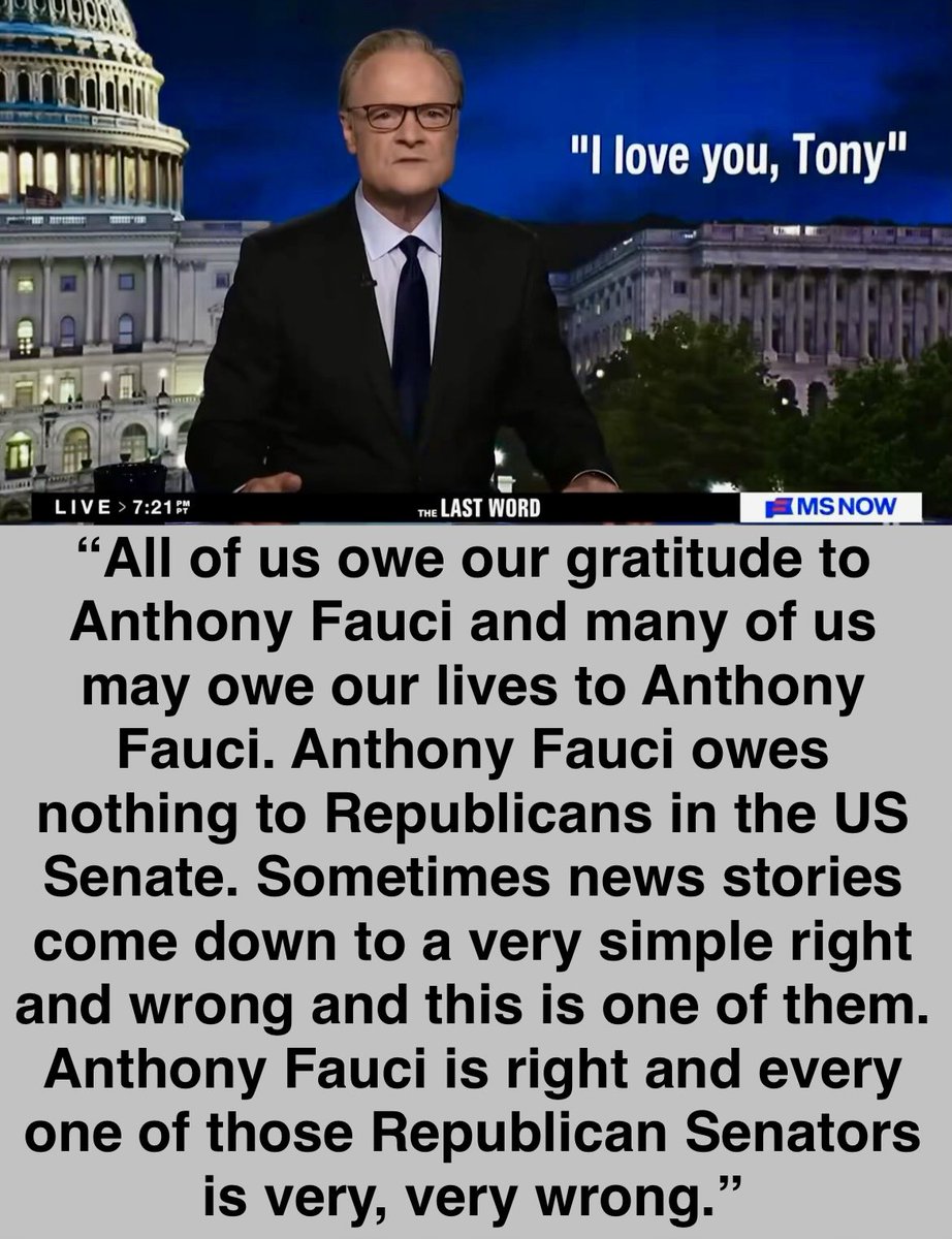 bluhue123's tweet photo. Raise your hand ✋ if you’re a fan of Lawrence O’Donnell https://t.co/egpGgtx7Kc
