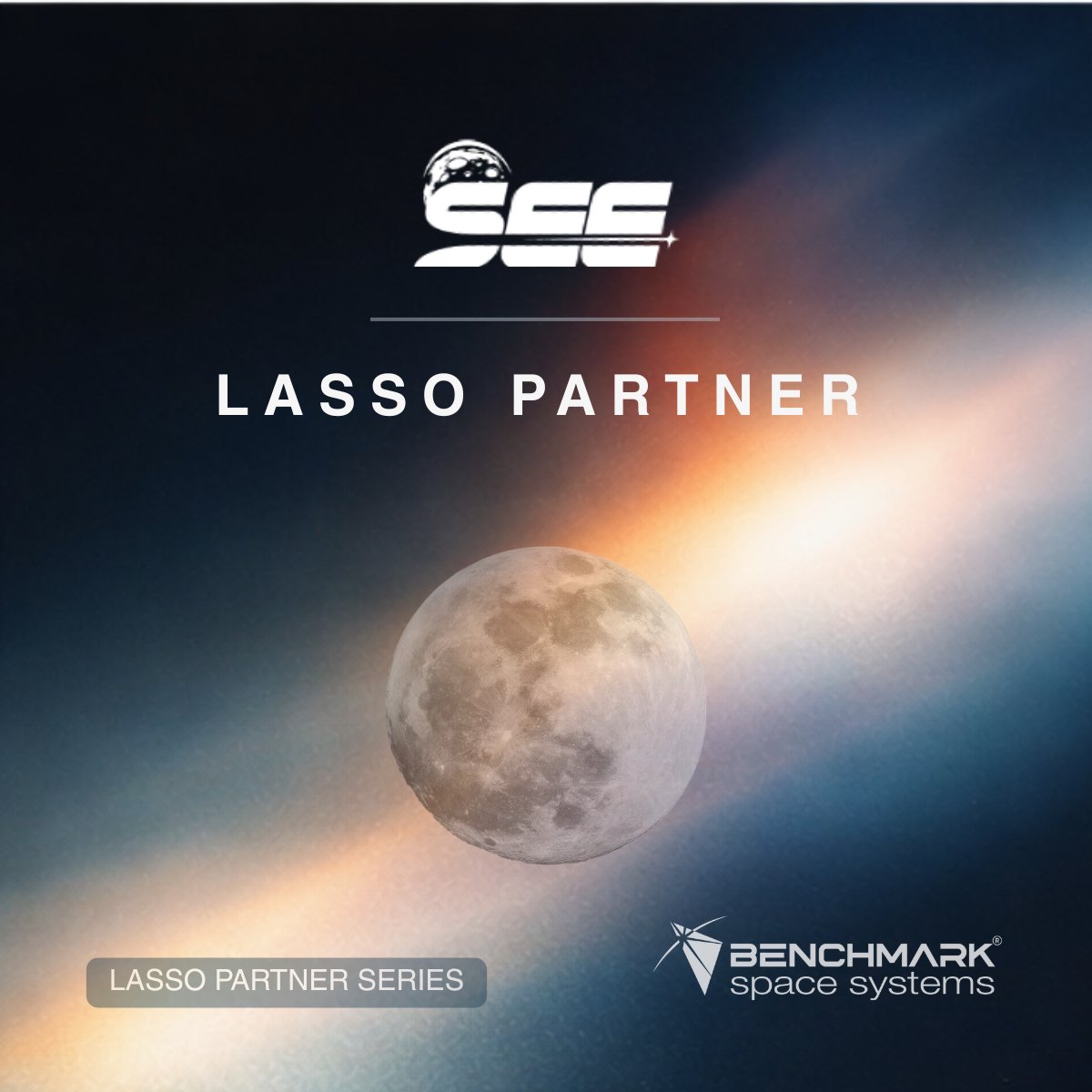 BenchmarkSpace's tweet photo. Introducing the team forging the path to very low lunar orbit with on the LASSO program.  @SEE_Aerospace  https://t.co/QDEVYWBbmE @DARPA https://t.co/Hj0HN0tpGa