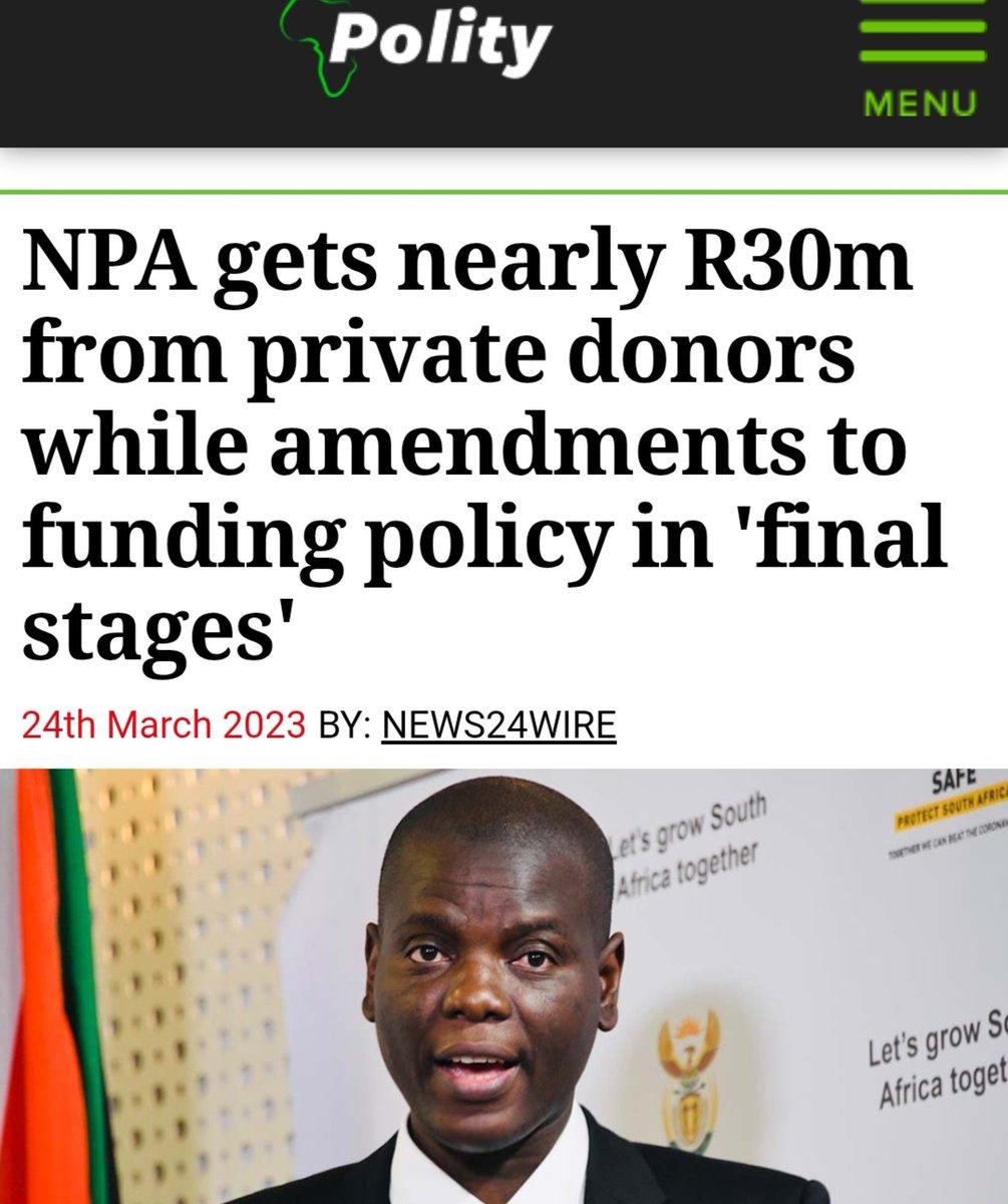 _AfricanSoil's tweet photo. ⚖ Who was funding the NPA privately!?

People need to be arrested in that office. https://t.co/mD2T7Q0ddj