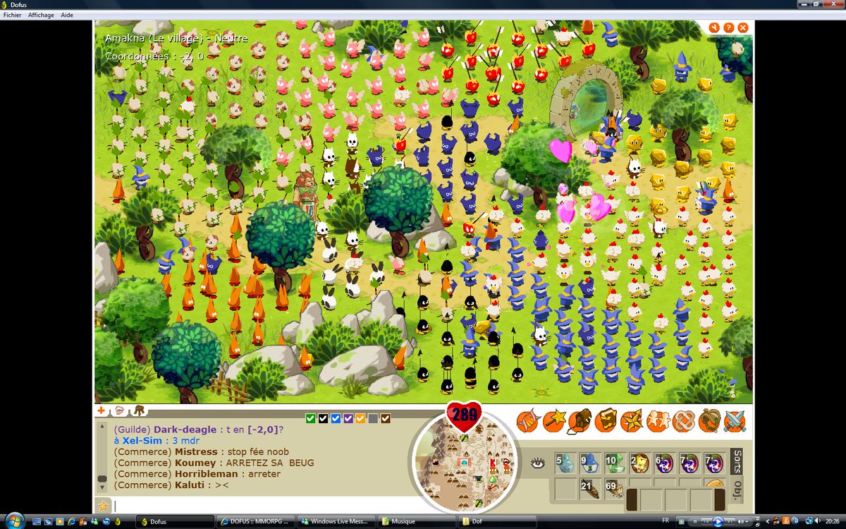 liche_fr's tweet photo. Depuis la sortie de la vidéo, des screens du rassemblement au zaap village pour le up 200 de Cruor ont été retrouvés (merci à @Shax_dow pour le partage !) https://t.co/kJvc0szgtD