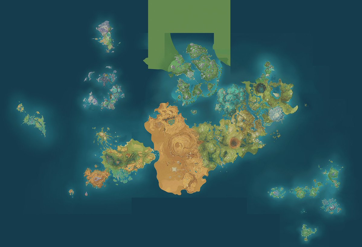 genshinmains_'s tweet photo. 1.0 map🥹
vs
Map before Snezhnaya 7.0❄️

#Snezhnaya #GenshinImpact https://t.co/FxgysZOUOr
