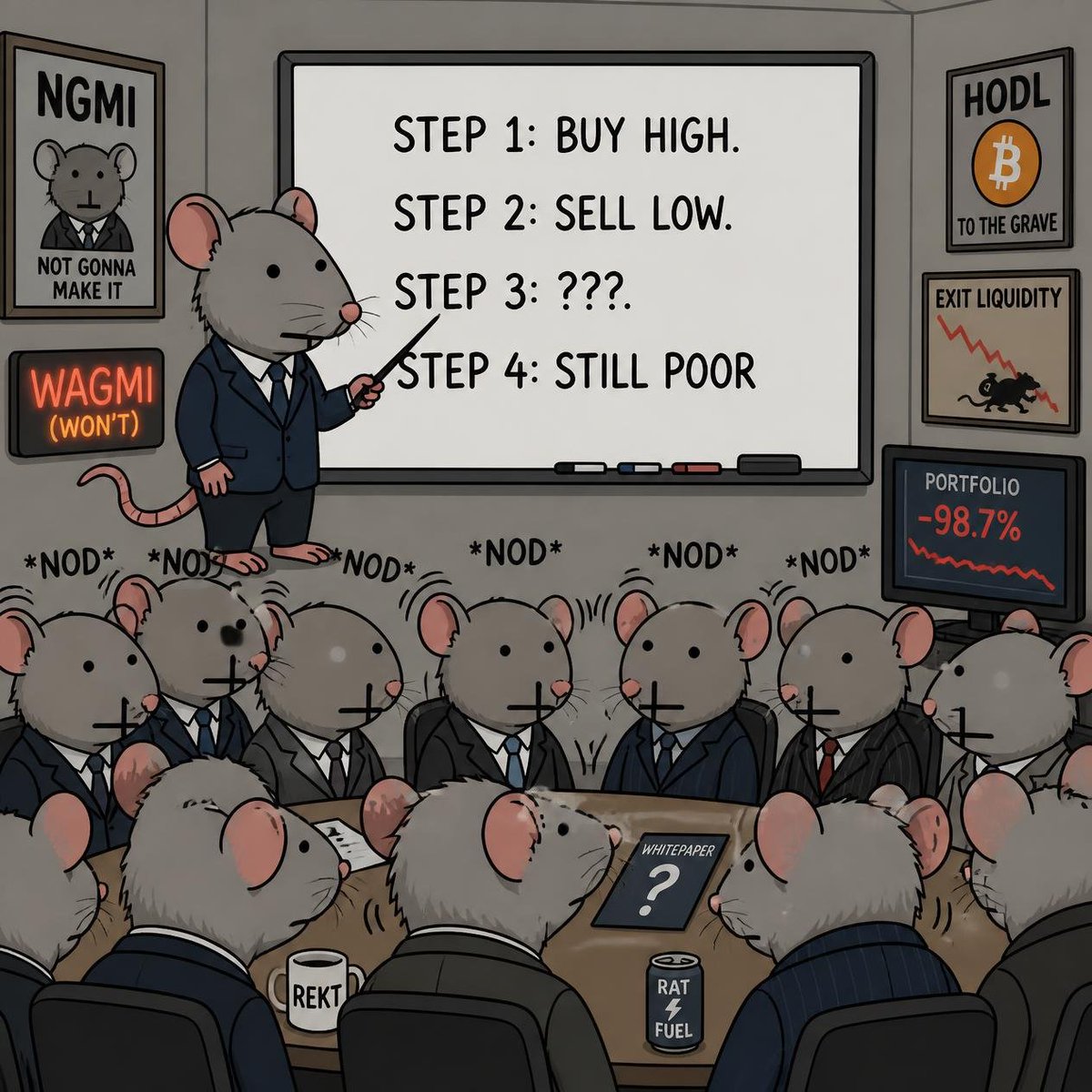 NPCRATcoin's tweet photo. preparing for absolutely nothing

no thoughts, just vibes and clicking
never stop clicking
(s/o to emmy for this glorious meme) https://t.co/gw5gMZN0qh