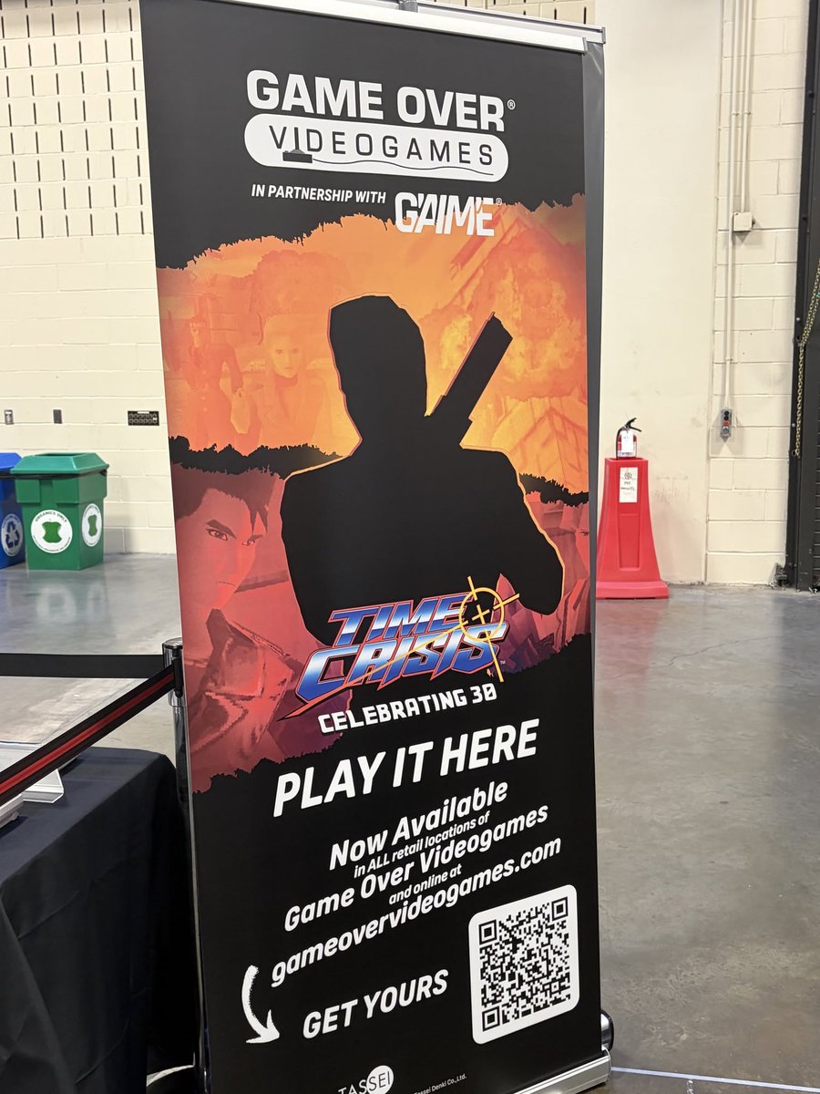 MyGAIME's tweet photo. Classic Game Fest 2026, thank you Austin!🎮 We had an amazing weekend meeting retro gaming fans, introducing new players to G’AIM’E, and celebrating the legacy of Time Crisis.
Every conversation, every high score, and every smile reminded us why we love bringing arcade experiences home. See you at the next event! 🎯 #CGFAustin #Inspiration #Community