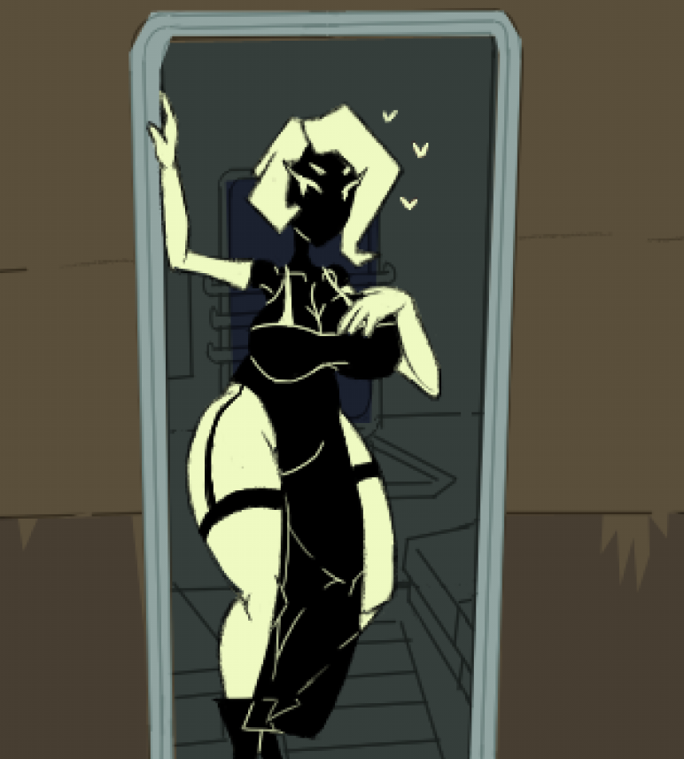 coloringthecat's tweet photo. This girl looks very elegant and sexy.
🖤💚🖤💚✨

Drawing for: @PoehalKukuhoy https://t.co/JbQNNNPBqZ